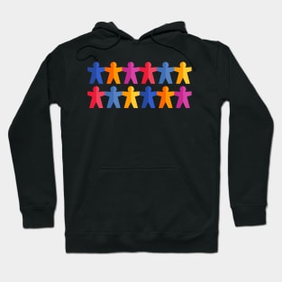 Paper People Chain Hoodie